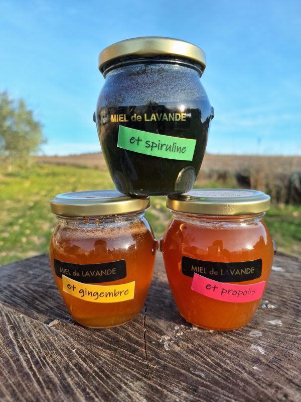 Trio miels spéciaux Ferme Verdoulet