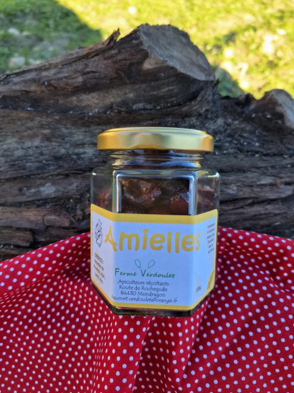 Amandes Provence miel Ferme Verdoulet